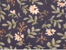 Printed Cotton Poplin Fabric - Midnight in the Garden